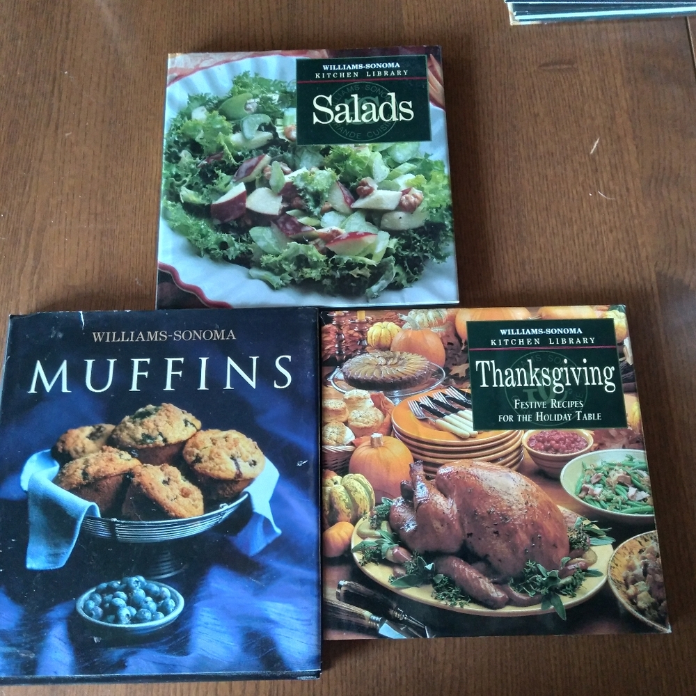 William's Sonoma Thanksgivi g,Salads,Muffins